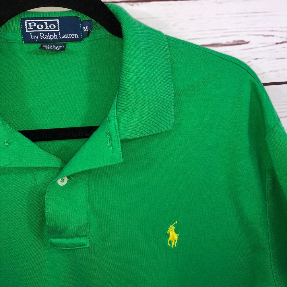 Ralph Lauren Super Soft Kelly Green Polo